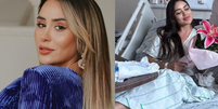 Let&iacute;cia Santiago est&aacute; internada em um hospital de Belo Horizonte  Foto: Reprodu&ccedil;&atilde;o/Instagram / Contigo