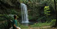 Cachoeira do Evilson, em Taquaruçu Foto: Eduardo Vessoni / Viagem em Pauta