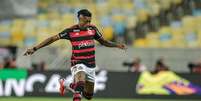 Bruno Henrique (Flamengo) durante jogo contra o Corinthians, no dia 02.10.2024 Foto: Sipa US / Alamy Stock Photo