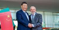 Xi Jinping e Lula Foto: Ricardo Stuckert/PR / Perfil Brasil