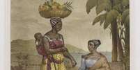 Gravura de mulheres negras do Rio de Janeiro  Foto: Fine Art Images/Heritage Images via Getty Images / BBC News Brasil