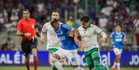  Foto: Letícia Martin/EC Bahia - Legenda: Bahia e Palmeiras mediram forças nesta quarta-feira, na Arena Fonte Nova / Jogada10