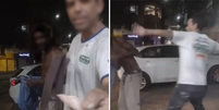 MG: Homem branco paga R$ 10 para bater de cinto em homem negro em Itaúna  Foto: Reprodução/X