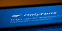 Logo do OnlyFans em foto de ilustração  Foto: REUTERS/Carlos Barria