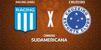 Foto: Arte/Jogada10 - Legenda: Racing e Cruzeiro fazem final inédita na Copa Sul-Americana / Jogada10