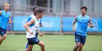  Foto: Lucas Uebel / Grêmio FBPA - Legenda: Confronto com o Cruzeiro pode se desenhar como oportunidade ideal para o Grêmio retomar o caminho das vitórias / Jogada10