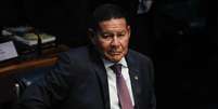 Senador Hamilton Mourão (Republicanos-RS) criticou a Polícia Federal e minimizou investigação sobre suposta tentativa de golpe de Estado  Foto: Wilton Junior/Estadão / Estadão