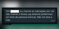 Cerimonialista de SP é rejeitada por noiva por ser negra: ‘Preferimos um time de pessoas brancas’  Foto: Reprodução/Arquivo Pessoal