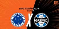 Foto: Arte / Jogada10 - Legenda: Cruzeiro e Grêmio medem forças, nesta quarta-feira, pela 35ª rodada do Campeonato Brasileiro / Jogada10