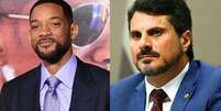 Senador teria sugerido o filme de Will Smith que cita a estratégia à Carla Zambelli  Foto: Jason Merritt/Getty Images e Marcelo Camargo/Agência Brasil