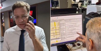 Globo retira vídeo de bastidores do Jornal Nacional após críticas nas redes sociais  Foto: Reprodução