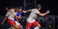 Jhon Jhon, jogador do Red Bull Bragantino. Foto: Ari Ferreira/Red Bull Bragantino / Esporte News Mundo