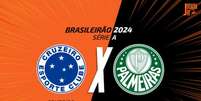 Foto: Arte/Jogada10 - Legenda: Cruzeiro e Palmeiras duelam pelo Campeonato Brasileiro / Jogada10