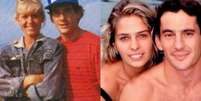 Xuxa, Ayrton Senna e Adriane Galisteu  Foto: Reprodu&ccedil;&atilde;o/Instagram / Mais Novela