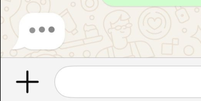 Indicador de Digitação é uma novidade do WhatsApp  Foto: Divulgação WhatsApp