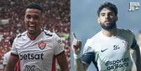  Foto: Victor Ferreira/EC Vitória Rodrigo Coca/Ag Corinthians - Legenda: Alerrandro (Vitória) e Yuri Alberto (Corinthians) fecham o Brasileir]ão com 15 gols. / Jogada10