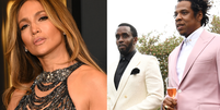 Vazam fotos da briga calorosa de Jennifer Lopez e P. Diddy no mesmo dia em que suposto estupro com Jay-Z teria acontecido.  Foto: Getty Images / Purepeople