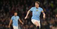 Kevin de Bruyne (Manchester City) durante jogo contra o Nottingham Forest, no dia 04.12.2024 Foto: PA Images / Alamy Stock Photo