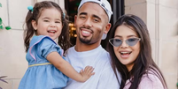 Gabriel Jesus e Raiane Lima anunciam segunda gravidez: 'Benção'  Foto: Reprodução/ Instagram / Contigo