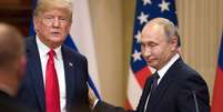 Donald Trump e Vladimir Putin.  Foto: Cedoc/Perfil.com / Perfil Brasil