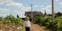 Cate Blanchett em visita ao Rio Grande do Sul  Foto: Hector Perez/Acnur