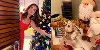 Fátima Bernardes revelou que gosta de comemorar o Natal com tradição  Foto: Reprodução/Instagram