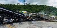 A BR-116 é a rodovia mais letal do país, de acordo com dados da Polícia Rodoviária Federal (PRF).  Foto: Corpo de Bombeiros / Perfil Brasil