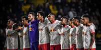 Jogadores do Red Bull Bragantino. Foto: Ari Ferreira/Red Bull Bragantino / Esporte News Mundo