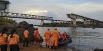 Ponte que ligava o Tocantins ao Maranhão desabou  Foto: Divulgação/PMTO