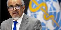 Tedros Adhanom Ghebreyesus, chefe da OMS, estava no aeroporto de Sanaa  Foto: EPA / BBC News Brasil