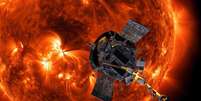 A sonda solar Parker quebrou recordes  Foto: NASA / BBC News Brasil