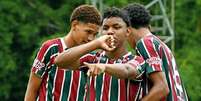 Foto: MAILSON SANTANA/FLUMINENSE FC - Legenda: Uma das principais promessas do Fluminense, Wesley Natã estreará na Copinha / Jogada10