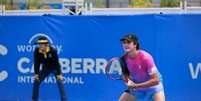 João Fonseca está na semifinal do Challenger de Canberra. Foto: Divulgação/ATP Challenger Tour / Estadão