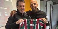 Foto: Divulgação / Fluminense - Legenda: Felipe Melo fez história com a camisa do Fluminense / Jogada10