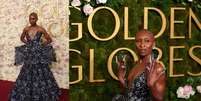 Cynthia Erivo e seu vestido com um grande laço  Foto: Daniel Cole / Reuters