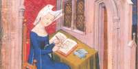 Christine de Pizan,h2bet esta fora do arilustração de um manuscrito medieval, de autoria desconhecida  Foto: Wikicommons/ Domínio Público / BBC News Brasil