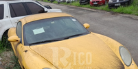 Porsche Cayman amarelo está disponível a partir de R$ 57.300  Foto: Divulgação/Rico Leilões