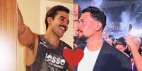 Casal gay no 'BBB 25'? Dupla de Vitória Strada, Mateus é shippado com Vinicius antes mesmo do confinamento.  Foto: Reprodução, Instagram / Purepeople