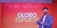 Foto: Reprodução - Legenda: Fred Bruno estreia como apresentador do Globo Esporte nesta segunda-feira / Jogada10