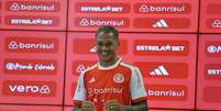  Foto: Ricardo Duarte/Internacional - Legenda: Vitinho será o novo camisa 28 do Inter / Jogada10