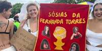 Fernanda Torres vira fantasia de Carnaval nos blocos do Rio Foto: Reprodução/Instagram/@aboutcarnaval