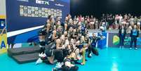 Praia Clube campeão da Copa Brasil de vôlei Foto: Esporte News Mundo