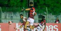 Marcelinho, jogador do time sub-20 do Red Bull Bragantino. Foto: Fernando Roberto/Red Bull Bragantino / Esporte News Mundo