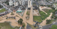 Vista aérea de Balneário Camboriú  Foto: Guarda Municipal de BC