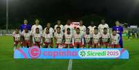 Jogadores do time sub-20 do Red Bull Bragantino. Foto: Fernando Roberto/Red Bull Bragantino / Esporte News Mundo