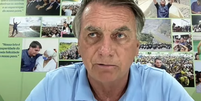 Bolsonaro durante entrevista ao programa Faroeste à Brasileira, no canal da Revista Oeste no YouTube  Foto: Reprodução/YouTube/Revista Oeste