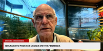 Padre Julio Lancellotti conversou com o 'Terra Agora'.  Foto: Reprodução/Youtube/Terra