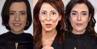 Fernanda Torres, é você? Luciene Kiessi, Elis Valeriano e Letícia Gomes assumiram a identidade da atriz em vídeos de make-up  Foto: Reprodução