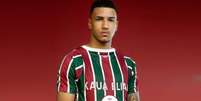  Foto: Lucas Merçon/Fluminense - Legenda: Kauã Elias, novo camisa 9 do Fluminense / Jogada10