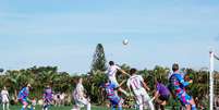 Fortaleza e Miami United FC em ação. Foto: Viktor Araújo/FEC / Esporte News Mundo